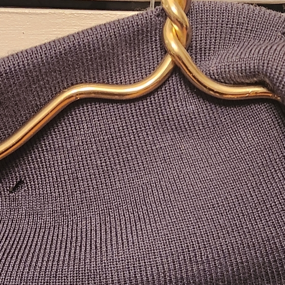 🎇HOST PICK 🎇NWT'S PRADA gorgeous 💙 100% wool sweater/zip pocket..small flaws - Picture 6 of 12